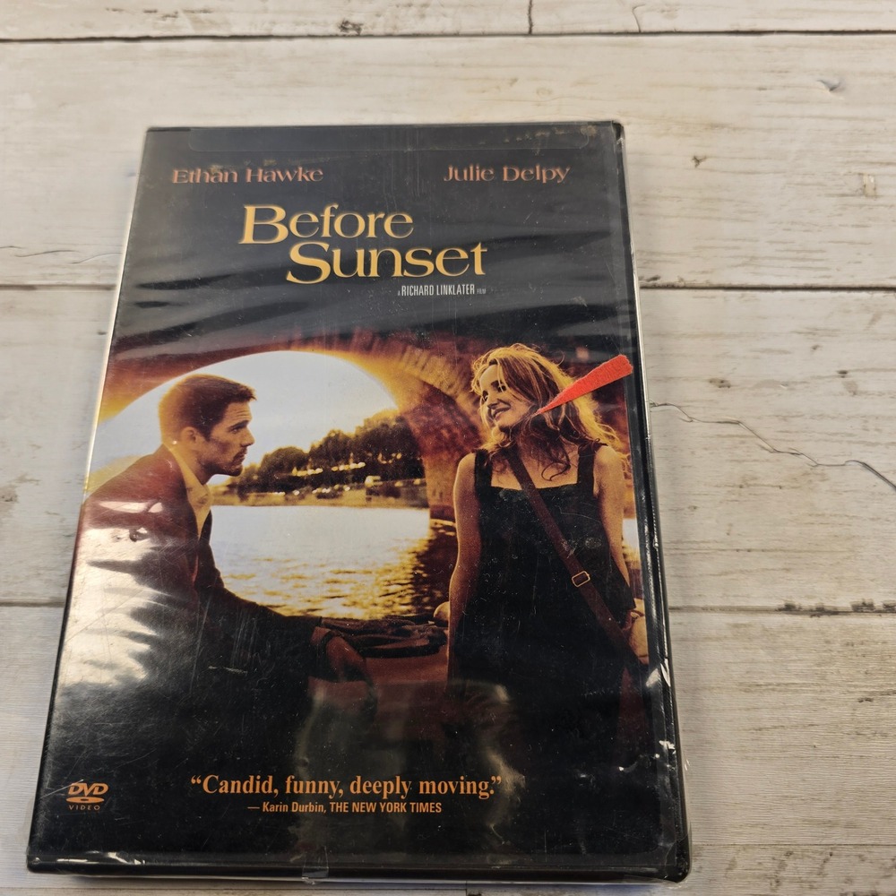 NEW Before Sunset‎ DVD 2004 Ethan Hawke Julie Delpy Richard Linklater New Sealed